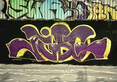 Graffiti Wall in Düsseldorf - Photo by Someone7 - graffiti, jibo, düsseldorf (2023)