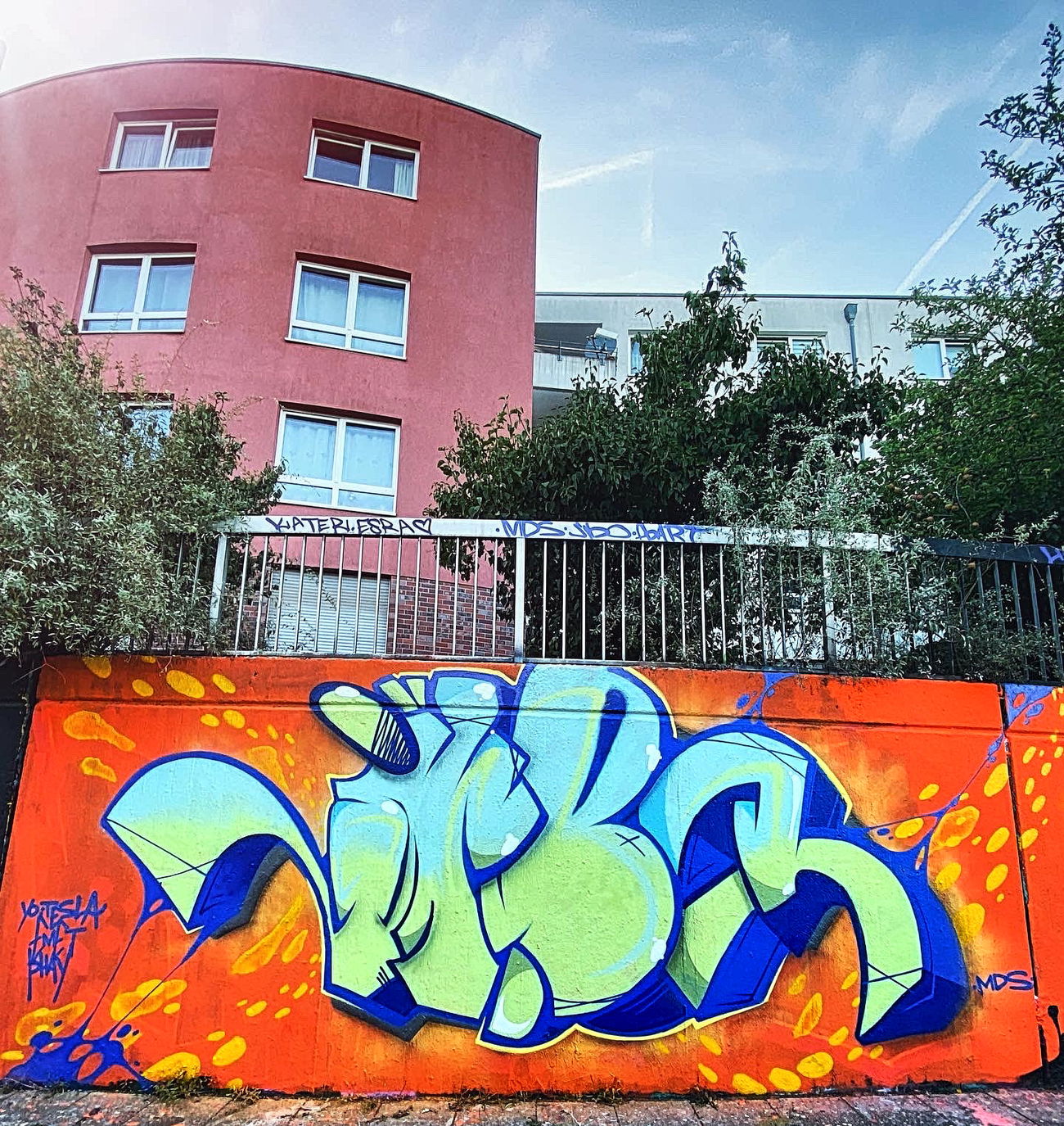 Graffiti Wall in Köln - Photo by Someone7 - graffiti, cologne, halloffame (2021)