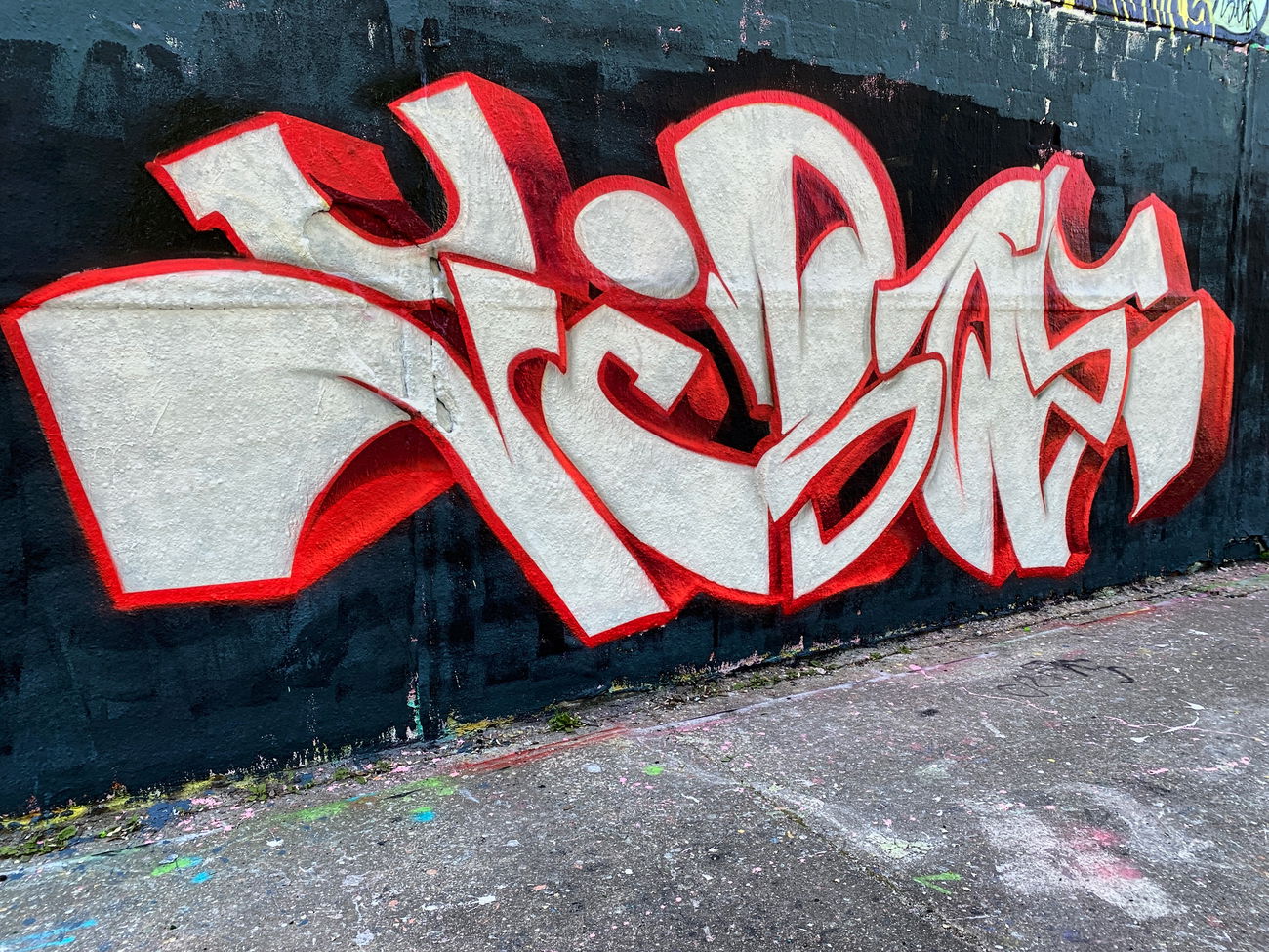 Graffiti Wall in Düsseldorf rath - Photo by Someone7 - jiboe, düsseldorf, graffiti (2023)