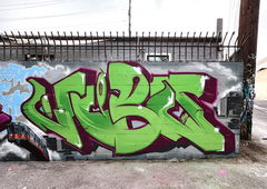 Graffiti Bombing - Photo by Someone7 - losangeles, graffiti, jibo (2024)