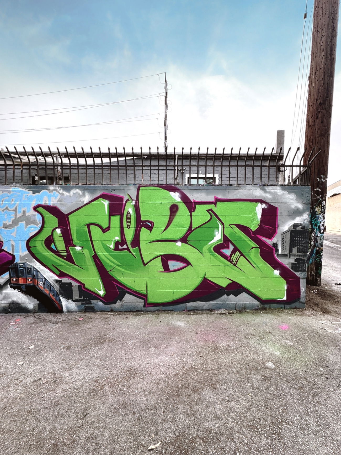 Graffiti Bombing - Photo by Someone7 - losangeles, graffiti, jibo (2024)