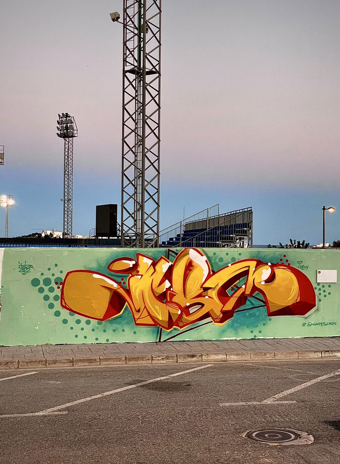 Graffiti Wall in Spanien - Photo by Someone7 - graffiti, ibiza, jibo (2022)
