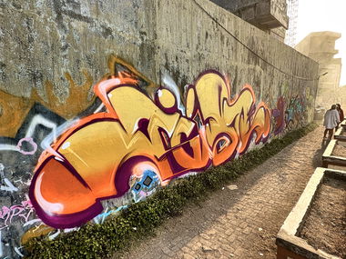Graffiti Bombing in Mataram - Photo by Someone7 - indonesia, lombok, graffiti (2023)