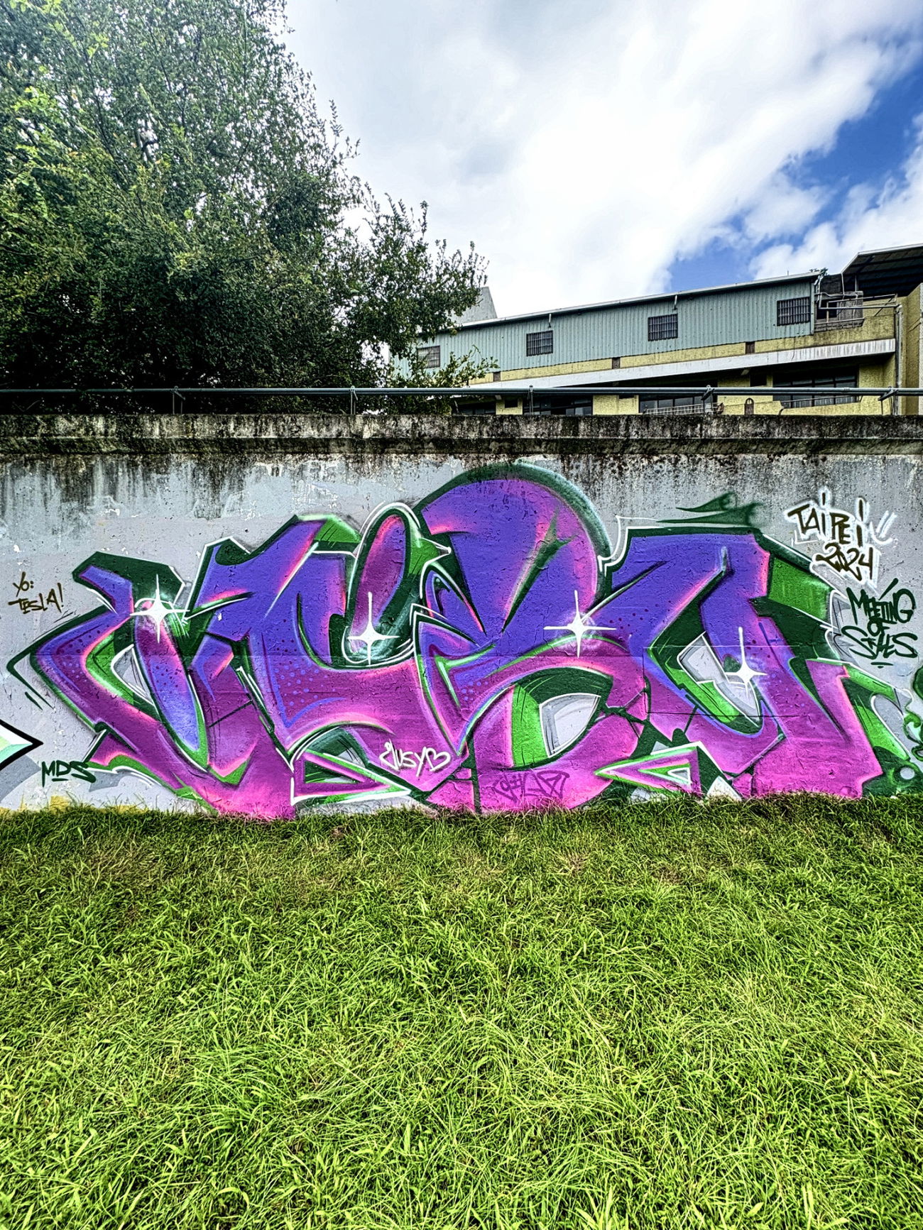 Graffiti Bombing in Taipeh - Photo by Someone7 - taiwan, taipei, graffiti (2024)