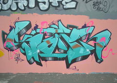 Graffiti Wall - Photo by Somr43