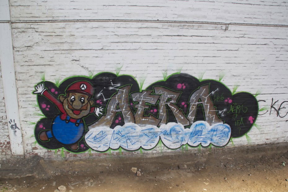 Graffiti Wall in Rosengarten - Photo by Sondaarschuleee