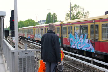 Graffiti Train - Photo by Sondaarschuleee (2013)