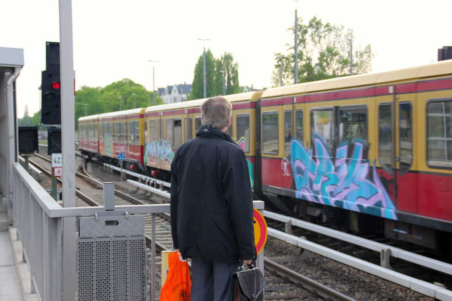 Graffiti Train - Photo by Sondaarschuleee (2013)