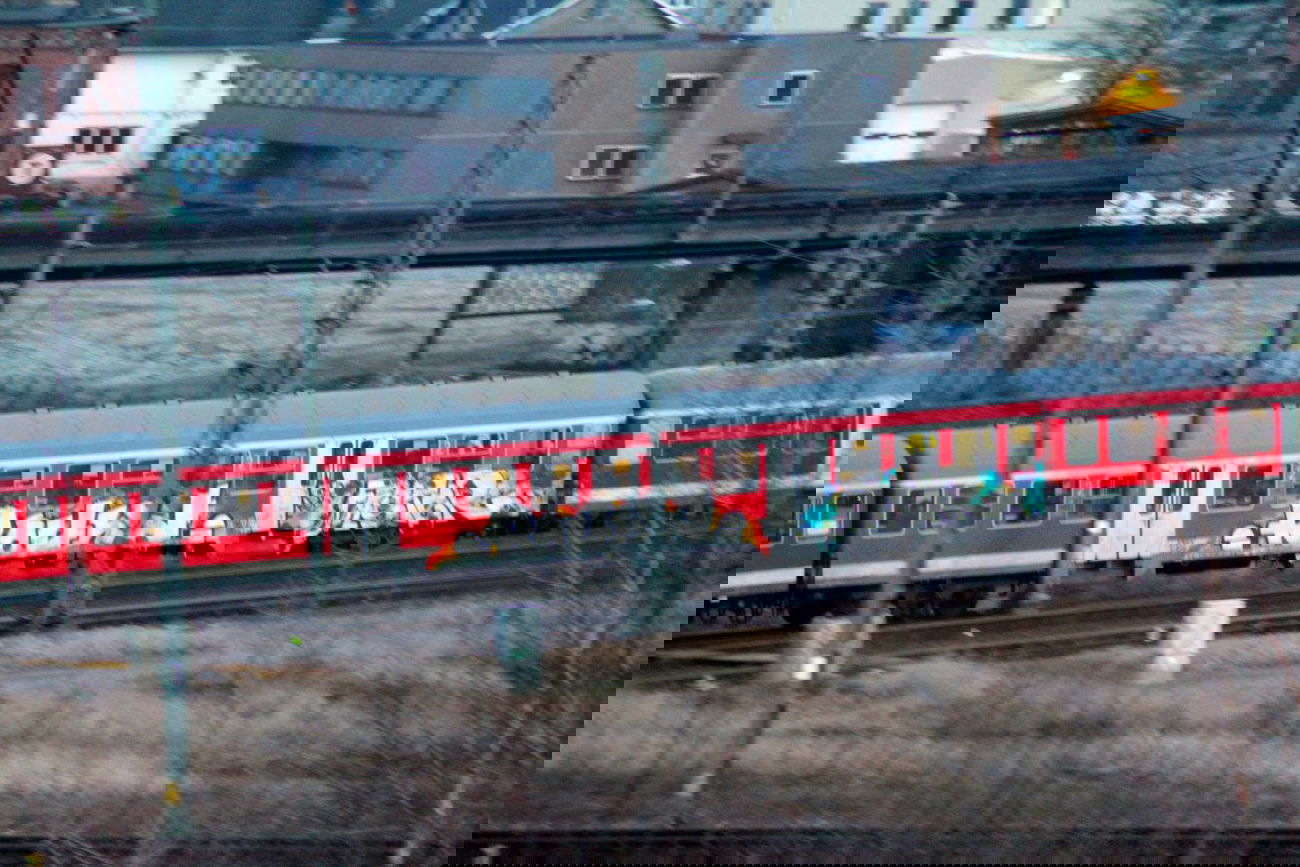 Graffiti Train - Photo by Sondaarschuleee