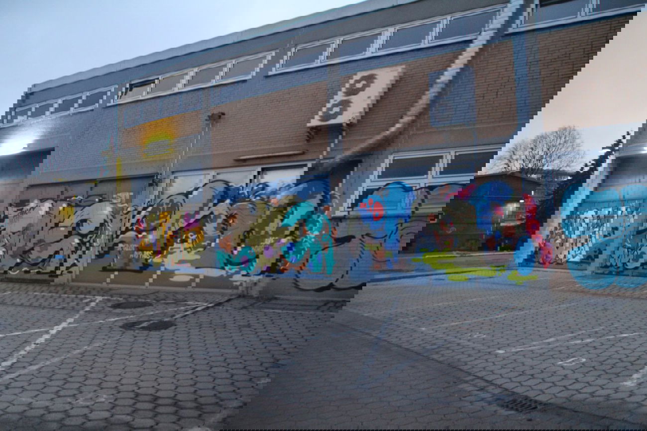 Graffiti Wall - Photo by Sondaarschuleee