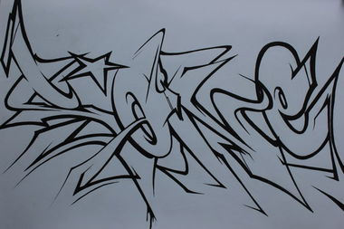 Graffiti Sketch in Russia - Photo by Sone - Sone (2013)