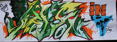 Graffiti Sketch in Russia - Photo by Sone - Sone (2013)