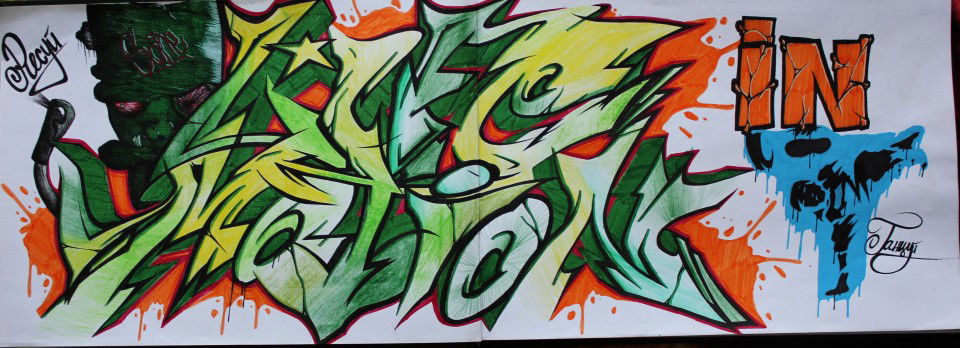 Graffiti Sketch in Russia - Photo by Sone - Sone (2013)