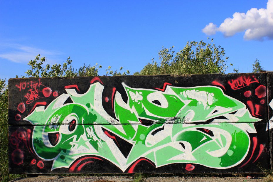 Graffiti Wall in Russia - Photo by Sone (2013)