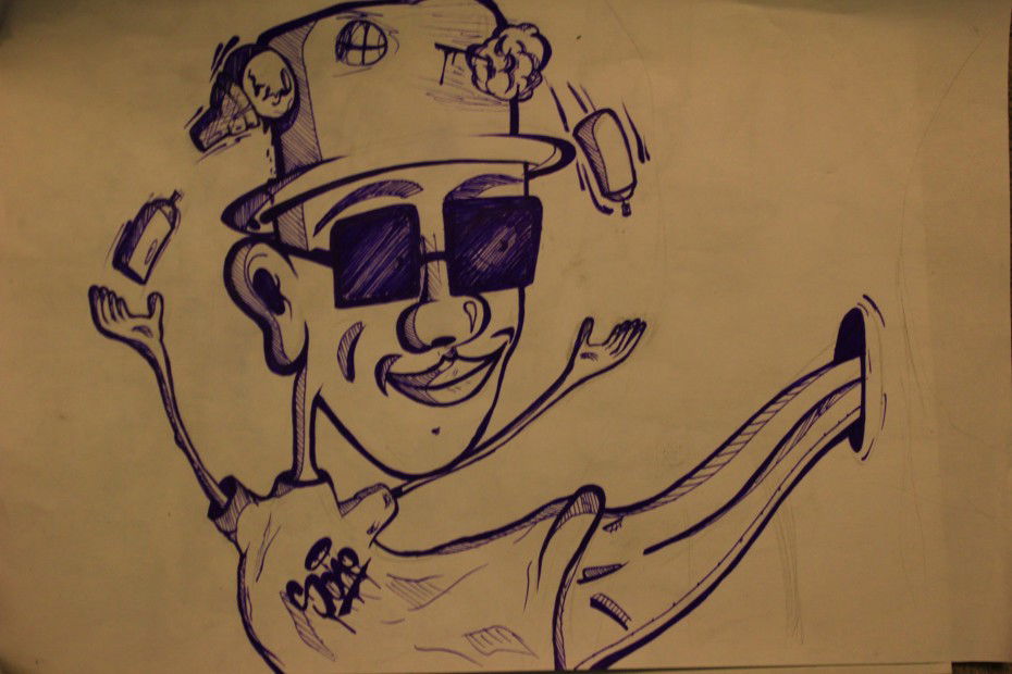 Graffiti Sketch - Photo by Sone