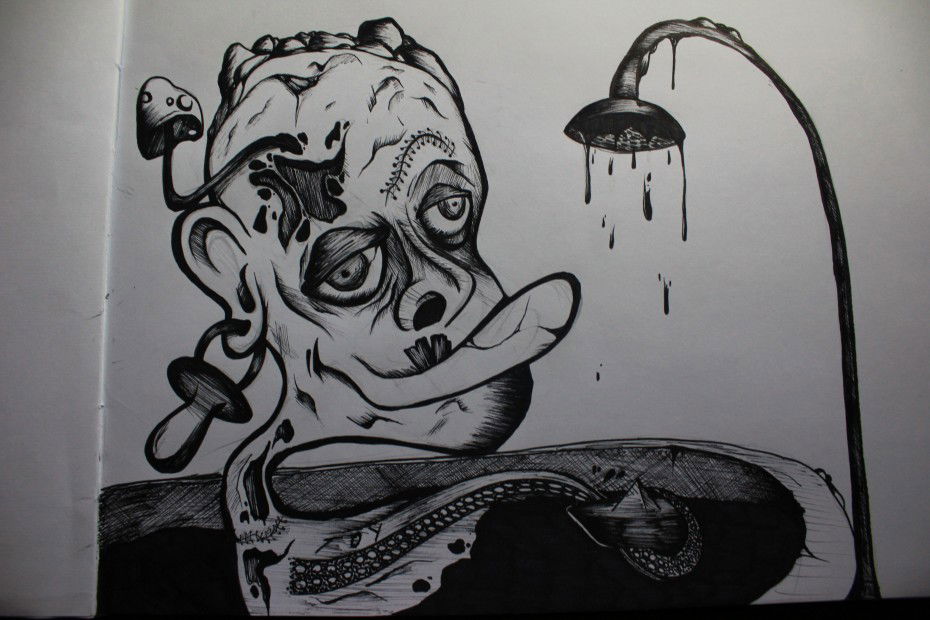 Graffiti Sketch - Photo by Sone - baby, Sone, Ones (2013)