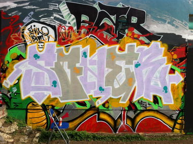 Graffiti Wall - Photo by SoneR - soner (2013)