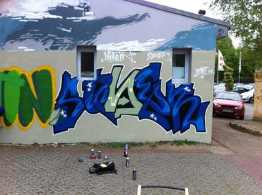 Graffiti Wall - Photo by SoneR - soner (2012)