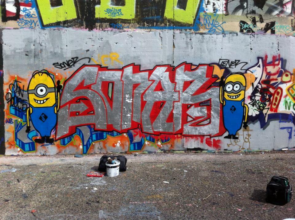 Graffiti Wall - Photo by SoneR - soner (2013)