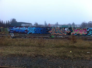 Graffiti Wall - Photo by SoneR - ahn, soner, risko (2013)