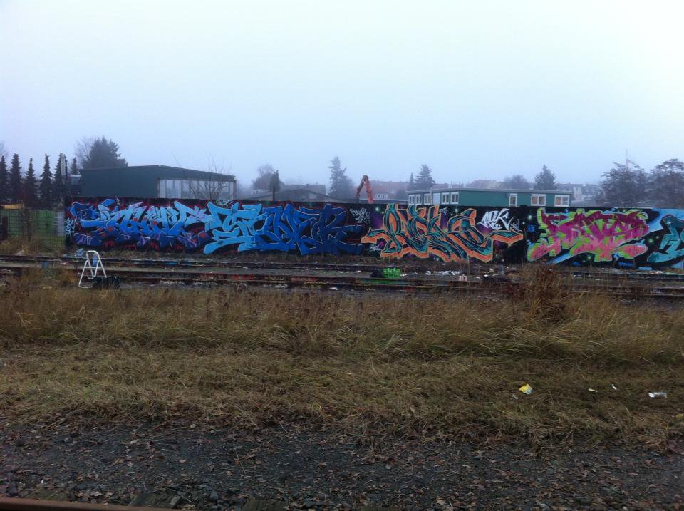 Graffiti Wall - Photo by SoneR - ahn, soner, risko (2013)