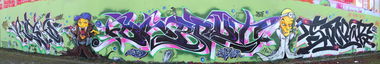 Graffiti Wall - Photo by SoneR - soner, risko, ekser (2013)
