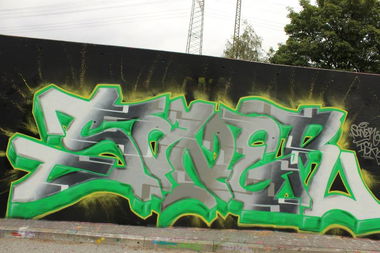 Graffiti Wall - Photo by SoneR - SONER, hamburg, isk (2014)