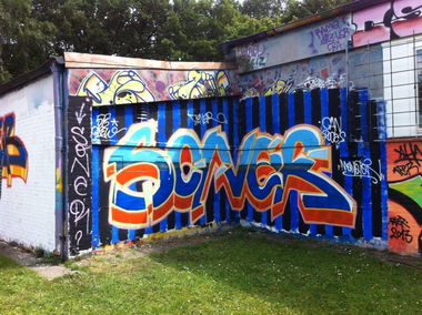 Graffiti Wall - Photo by SoneR - SONER, HAMBURG (2013)