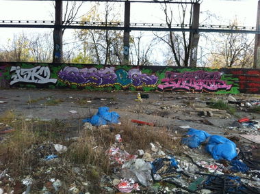 Graffiti Wall - Photo by SoneR - ISK, BISOR, SONER (2013)