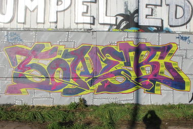 Graffiti Wall - Photo by SoneR - SONER, ISK, HMBURG (2014)