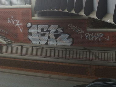 Graffiti Bombing - Photo by SoneR - isk, roka, soner (2014)