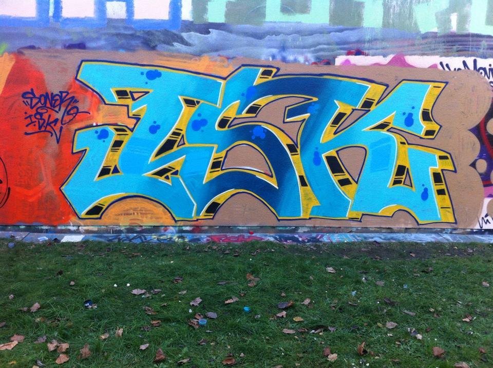 Graffiti Wall - Photo by SoneR - isk, soner, hamburg (2014)