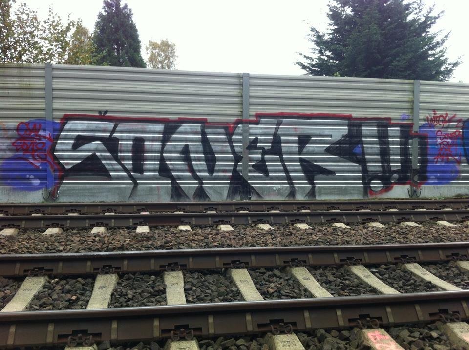 Graffiti Bombing - Photo by SoneR - soner, isk, hamburg (2014)