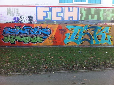 Graffiti Wall - Photo by SoneR - soner, bisor, isk (2014)