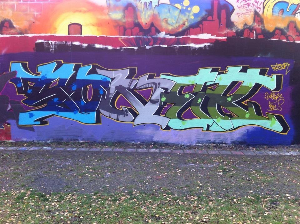 Graffiti Wall - Photo by SoneR - soner, hamburg, isk (2014)