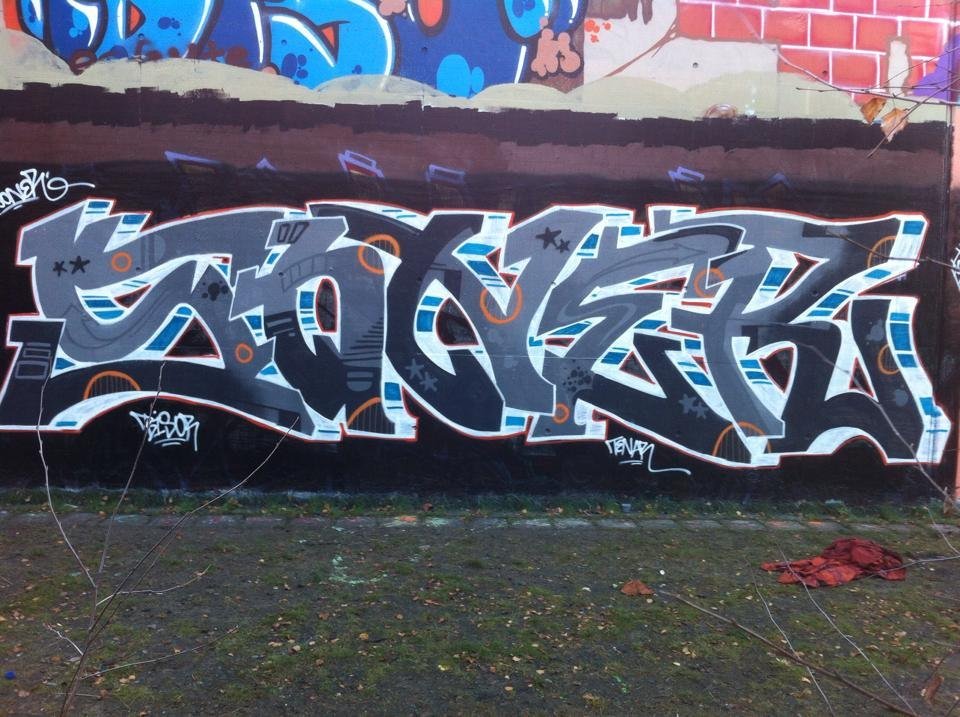 Graffiti Wall - Photo by SoneR - soner, hamburg, isk (2014)