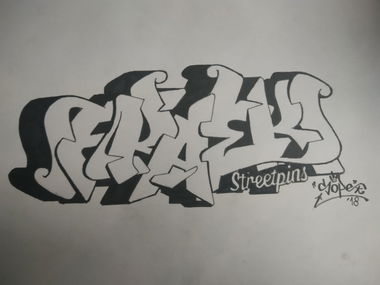 Graffiti Sketch - Photo by SopeONE - FREAK, FRAEK, SOPEONE (2018)