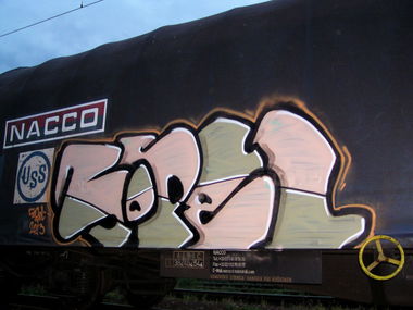 Graffiti Train - Photo by Sopelier