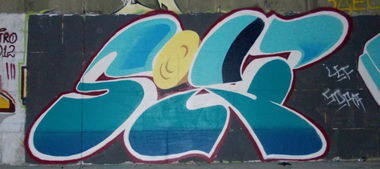 Graffiti Wall in Kyiv - Photo by Sora - sora (2012)