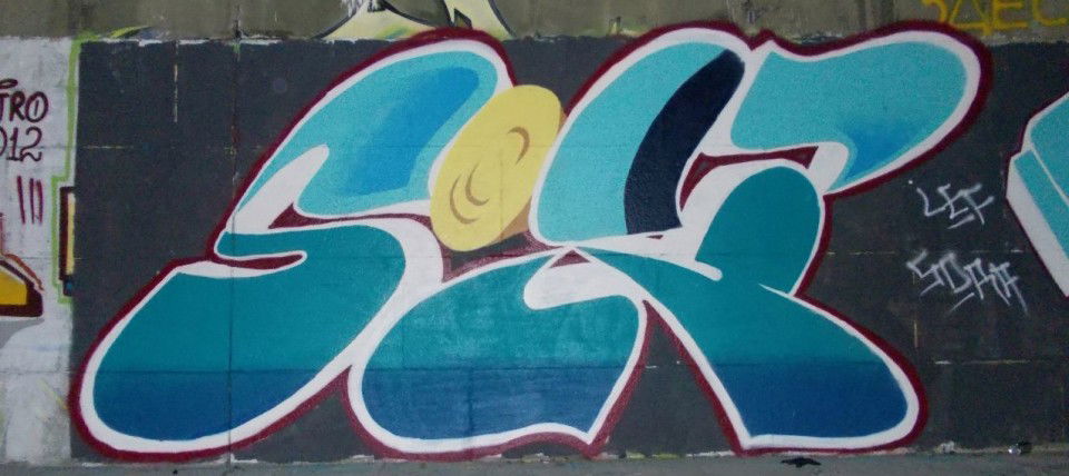 Graffiti Wall in Kyiv - Photo by Sora - sora (2012)