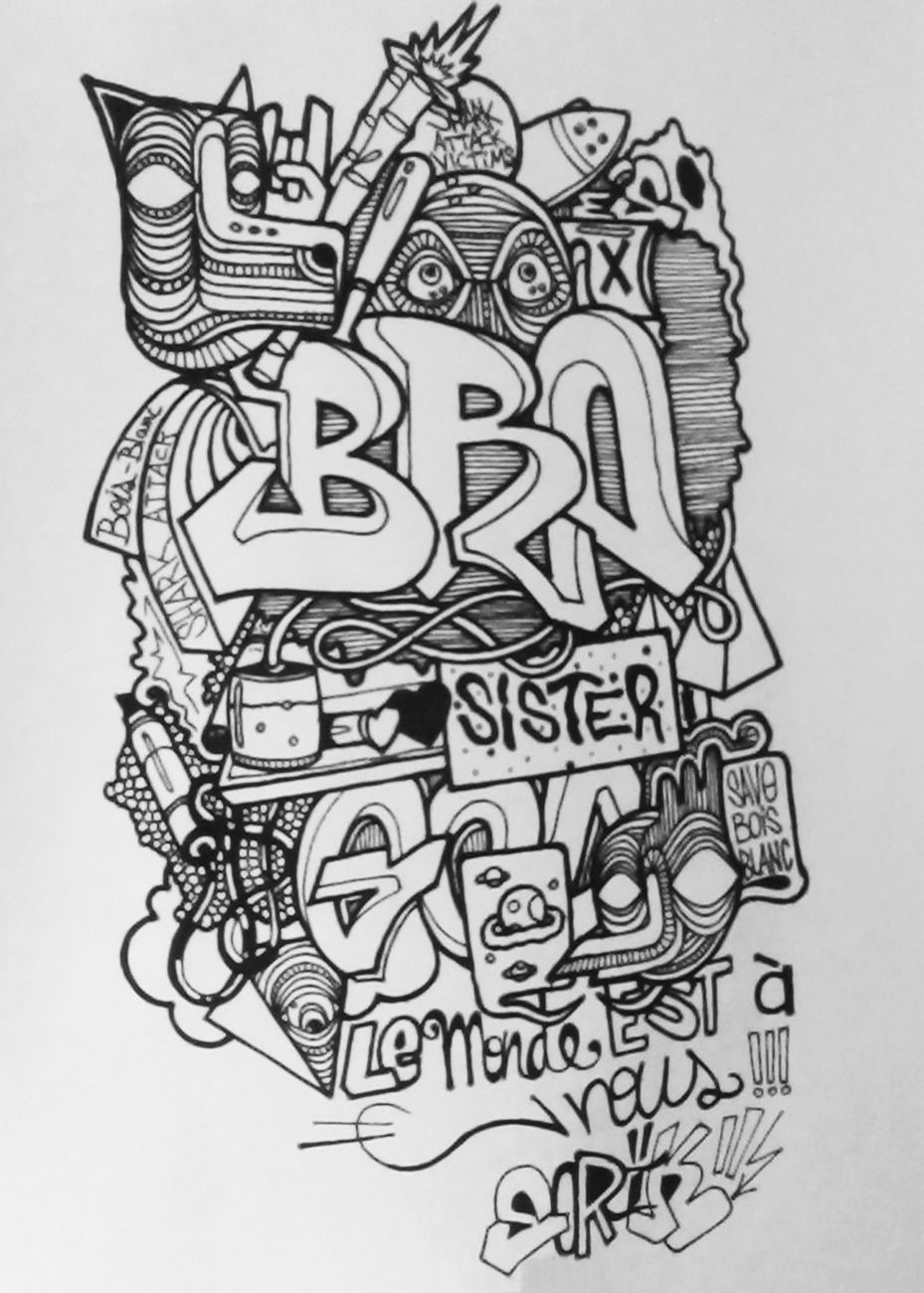 Graffiti Sketch - Photo by Sorik (2015)