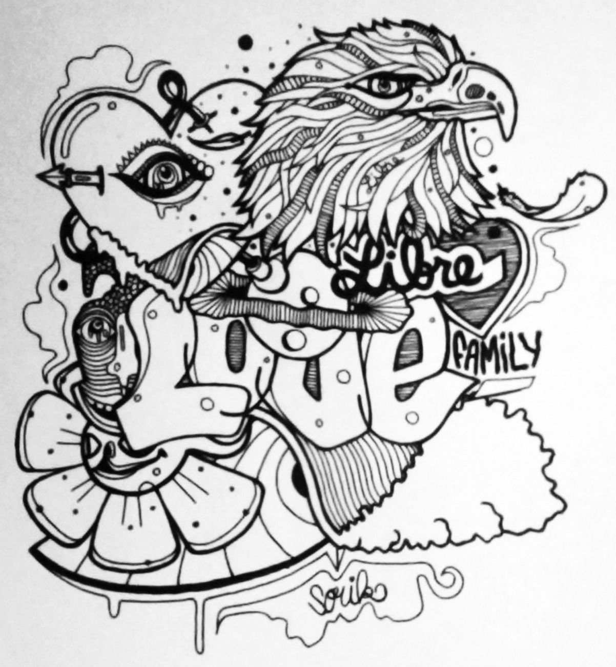 Graffiti Sketch - Photo by Sorik (2015)