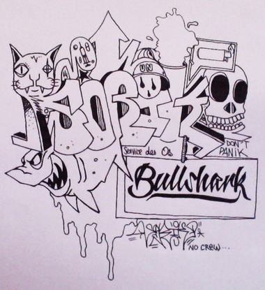 Graffiti Sketch - Photo by Sorik (2015)