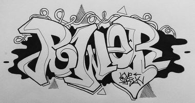 Graffiti Sketch - Photo by Sorik (2015)