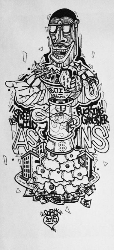 Graffiti Sketch - Photo by Sorik