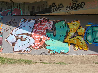 Graffiti Wall - Photo by Soulone - graffiti, graffitiart, throwup (2020)