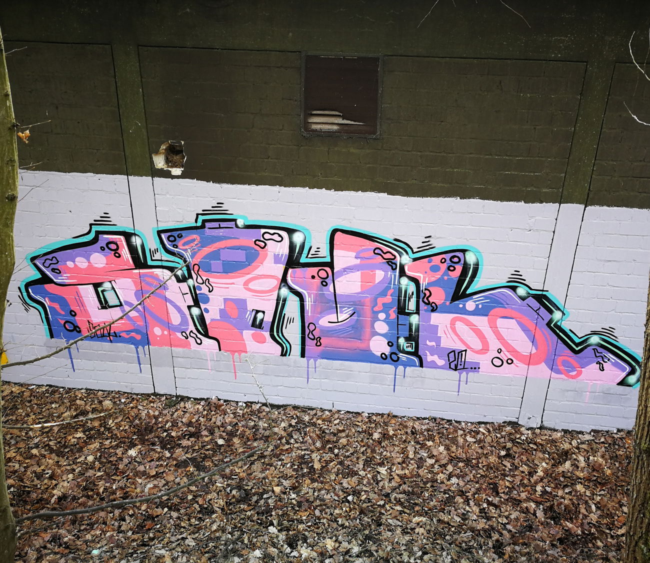 Graffiti Wall - Photo by Soulone - graffiti, throwup, style (2020)