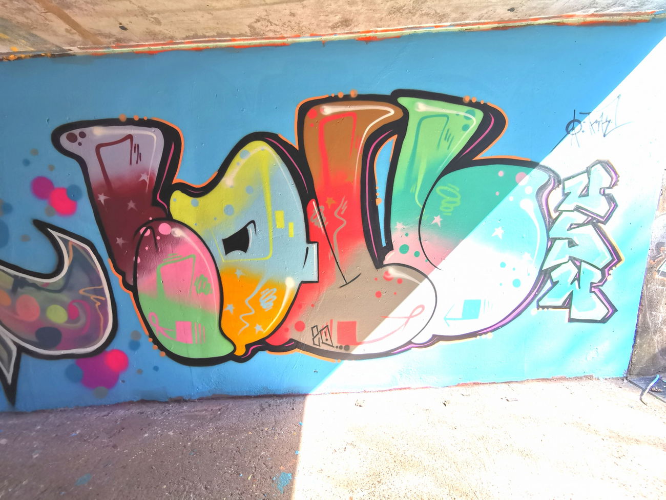 Graffiti Wall - Photo by Soulone - graffiti, graffitiart, throwup (2020)