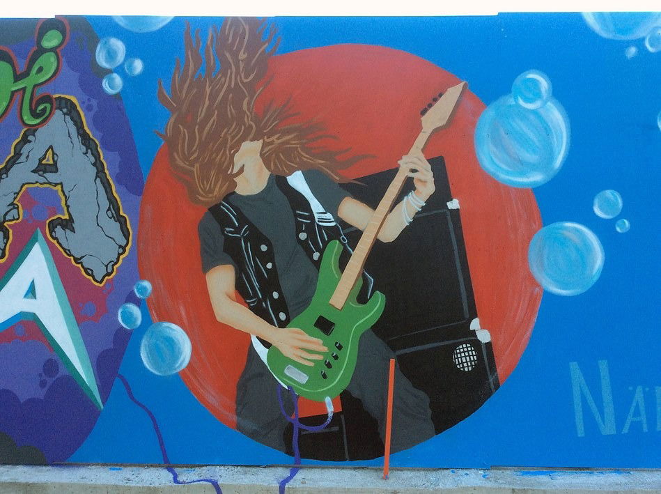 Graffiti Wall in Lahti - Photo by SovedHRC - Soved, Kaih, HRC (2014)