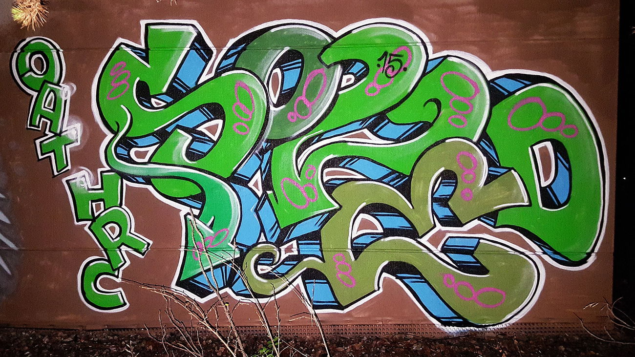 Graffiti Wall in Lahti - Photo by SovedHRC (2015)